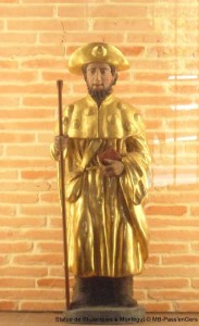 randonnée culturelle guidée Montégut statue saint-jacques compostelle Gers Gascogne GR